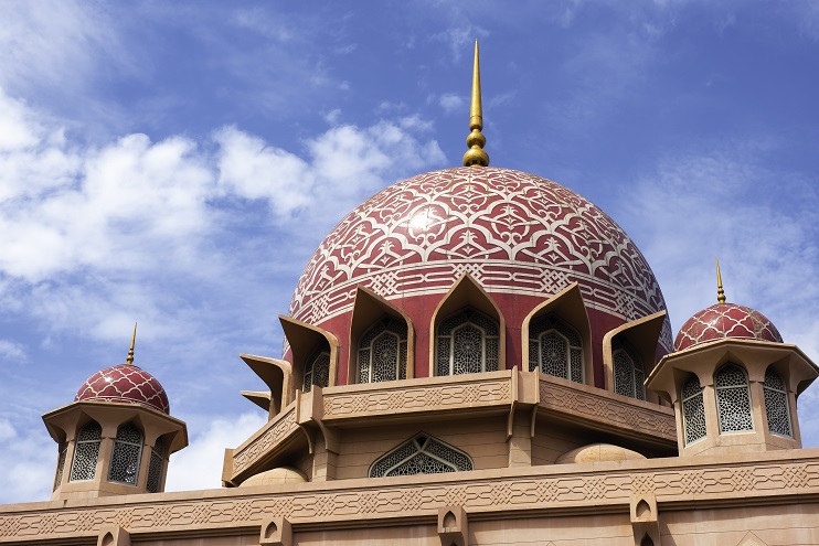 クアラルンプールのピンクモスク